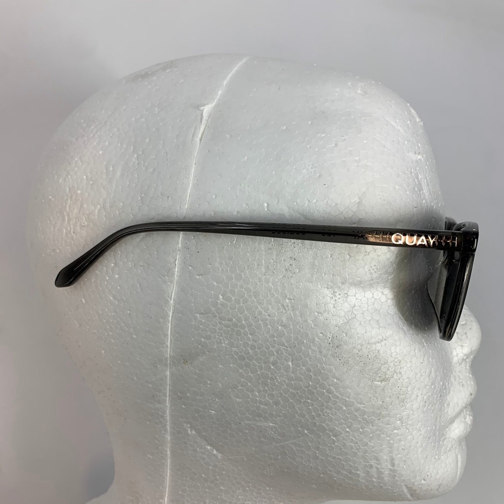 Quay Algorithm Mini Sunglasses Gray Square Frames… - image 3